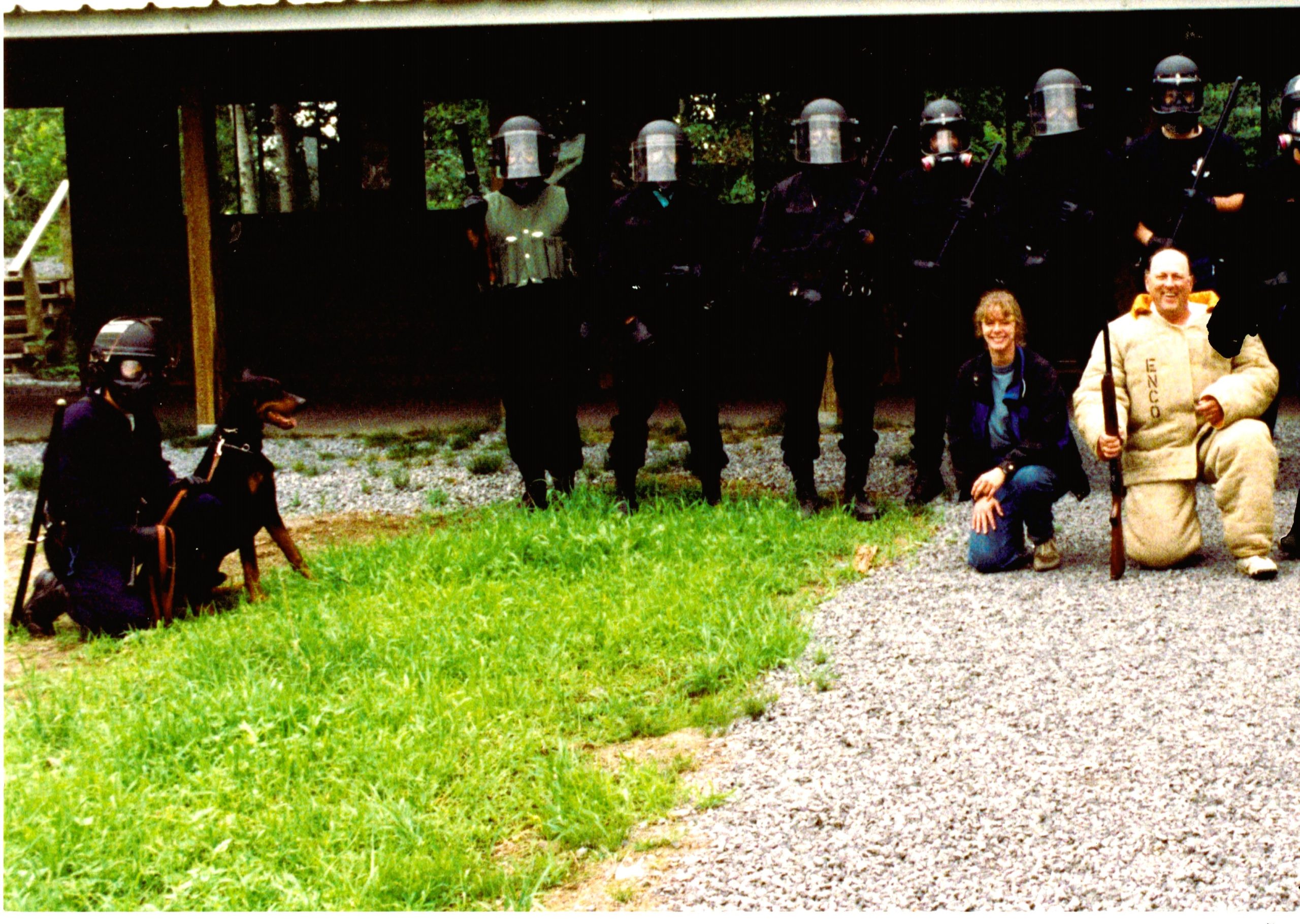 Crowd control, Penitentiaries